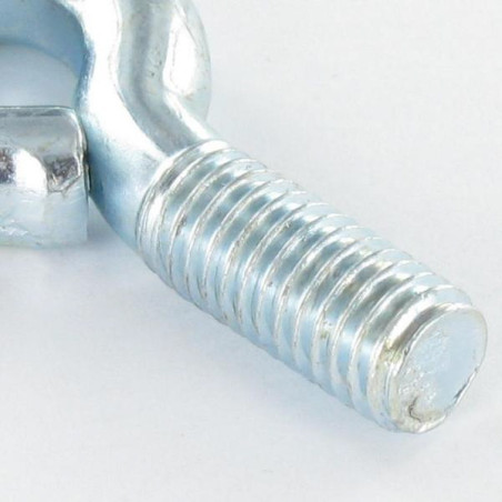 1 x Piton Machine M8X60 Diameter Eye 10 to 12 Zinc Plated