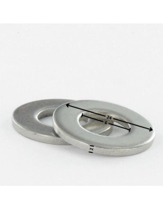 Washer Flat 6X24X2 Zinc Plated 2