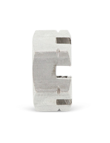 1 x Hexagonal nut to SLOTS DOWN M10 Stainless...