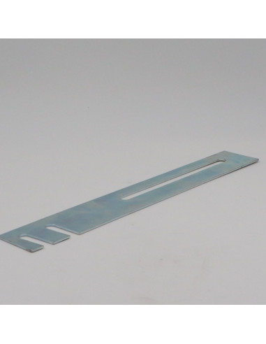1 x Mounting plate ASSEMBLY 50X320X2 Zinc Plated