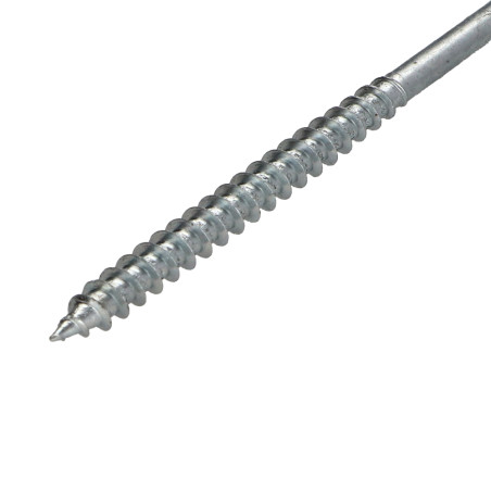 1 x Savis Chipsboard Screw Countersunk Head Pozi 2 5X100 Partial Thread Zinc Plated