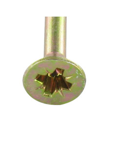 Chipboard Screw Countersunk Head Pozi PZ2 4X35 Partial... 2