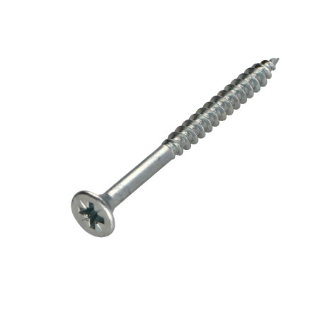 1 x Savis Chipsboard Screw Countersunk Head Pozi 2 5X60 Partial Thread Zinc Plated GLEITMO 627