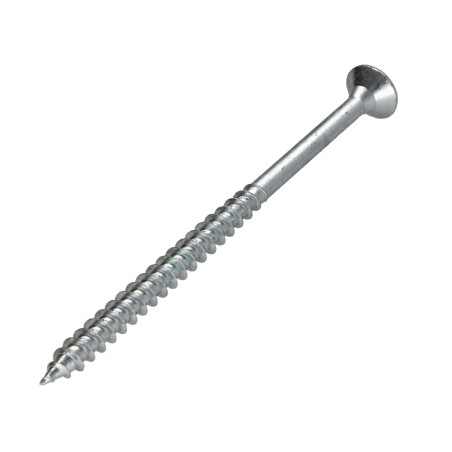 1 x Savis Chipsboard Screw Countersunk Head Pozi 3 6X110 Partial Thread Zinc Plated