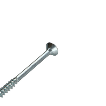 1 x Chipboard Screw Countersunk Head Pozi PZ2 5X120 Partial Thread Zinc Plated