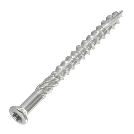 1 x Decking Screw Pan Countersunk Head T15 4X40 Stainless Steel A4