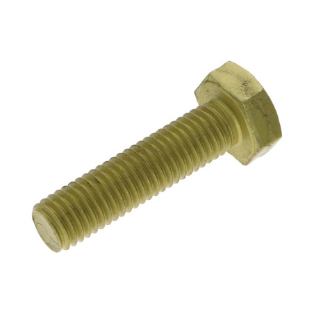 1 x Machine Screw Hexagonal Head M16X45 Aluminium OABIC Yellow