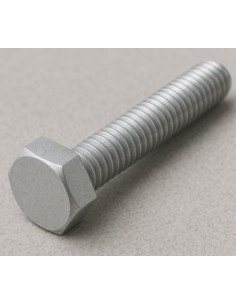 Machine Screw Hexagonal Head M8X50 Aluminium