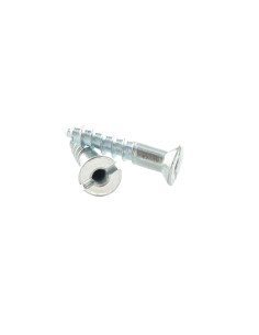Wood Screw Zinc Plated 4.5X30 Hole And Drill M2 Step 40