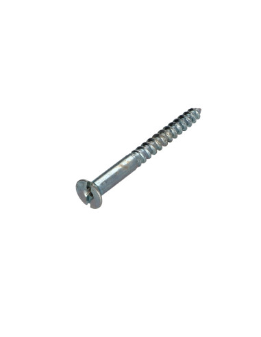1 x Wood Screw Zinc Plated 6X60 Hole And Drill...