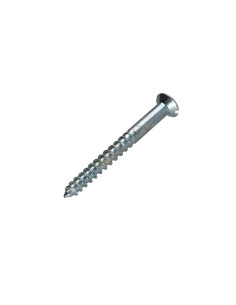 Wood Screw Zinc Plated 6X60 Hole And Drill M3 Pitch 60 2