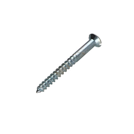 1 x Wood Screw Zinc Plated 6X60 Hole And Drill M3 Step 60