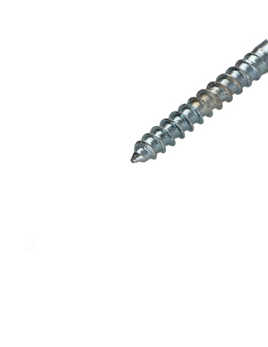 1 x Wood Screw Zinc Plated 6X60 Hole And Drill...