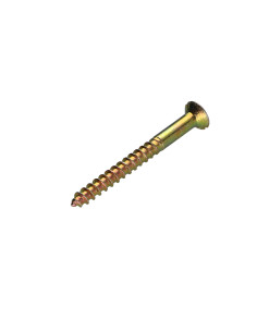 Wood Screw Yellow Zinc 6X60 Hole And Drill M3 Pitch 60 2