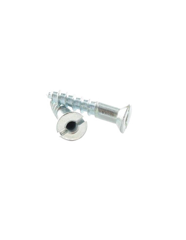 1 x Wood Screw Zinc Plated 6X50 Hole And Drill...