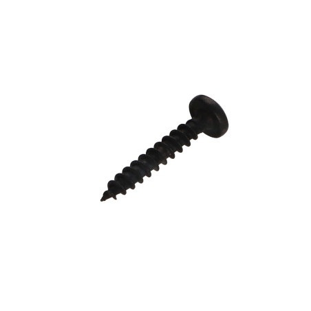 1 x Chipboard Screw Stainless Steel A2 Black Round Head Pozi 4X25