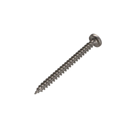 1 x Savis Chipsboard Screw Stainless Steel A2 Round Head Pozi 5X70