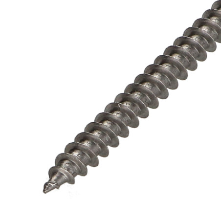 1 x Savis Chipsboard Screw Stainless Steel A2 Round Head Pozi 5X70