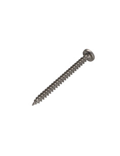 Chipboard Screw Stainless Steel A2 Round Head Pozi 4X70 2