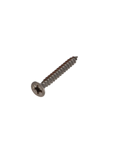 1 x Chipboard Screw Stainless Steel A2 Round...