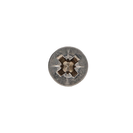 1 x Chipboard Screw Stainless Steel A2 Round Head Pozi 6X50