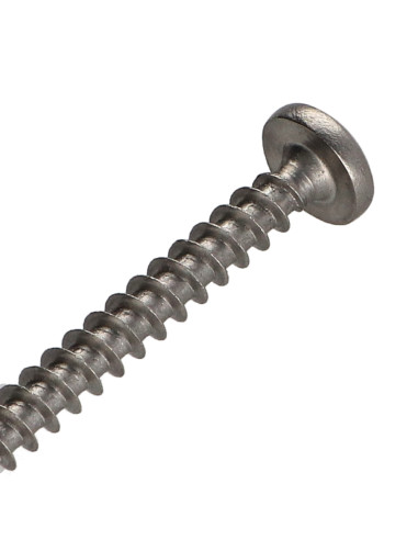1 x Chipboard Screw Stainless Steel A2 Round...