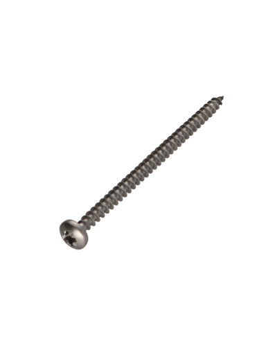 1 x Chipboard Screw Stainless Steel A2 Round...