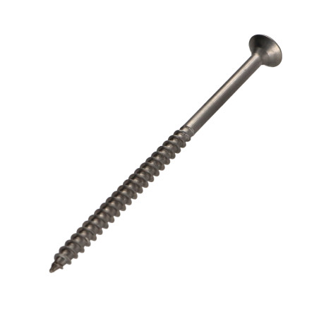 1 x Chipboard Screw Stainless Steel A2 Countersunk Head Pozi 5X90 Thread Length: 50