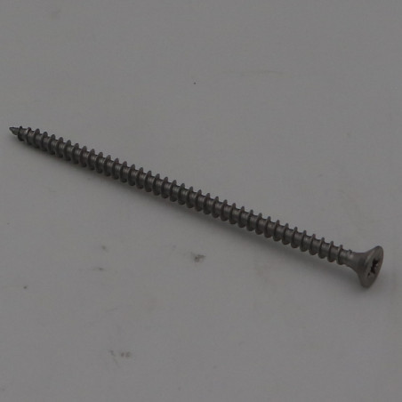 1 x Chipboard Screw Stainless Steel A2 Countersunk Head Pozi 4.5X80