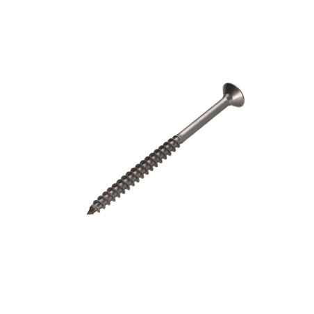 1 x Savis Chipsboard Screw Stainless Steel A2 Countersunk Head Pozi 4X50 Thread Length: 30