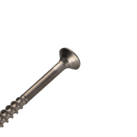 1 x Savis Chipsboard Screw Stainless Steel A2 Countersunk Head Pozi 4X50 Thread Length: 30