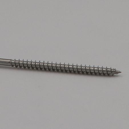 1 x Savis Chipsboard Screw Stainless Steel A2 Countersunk Head Pozi 6X200