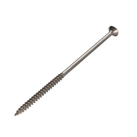 1 x Savis Chipsboard Screw Stainless Steel A2 Countersunk Head Pozi 4X60 Thread Length: 36
