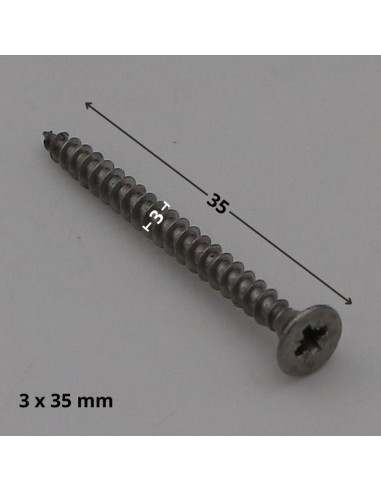1 x Chipboard Screw Stainless Steel A2...