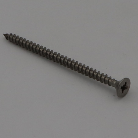 1 x Savis Chipsboard Screw Stainless Steel A2 Countersunk Head Pozi 5X70