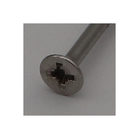 1 x Chipboard Screw Stainless Steel A2 Countersunk Head Pozi 6X110