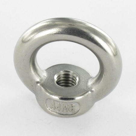 1 x Nut to Eye Nut M20 Stainless Steel A4