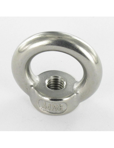 1 x Nut to Eye Nut M12 Stainless Steel A4