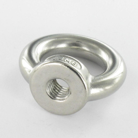 1 x Nut to Eye Nut M8 Stainless Steel A2