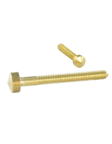 1 x Machine Screw Brass Head Conical M4X30.5/25...