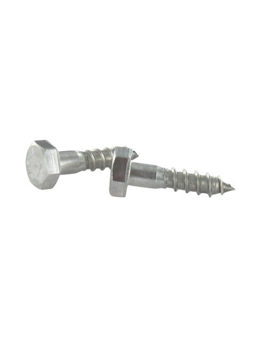 1 x Coach Screws/Hexagonal Head Wood Stainless...