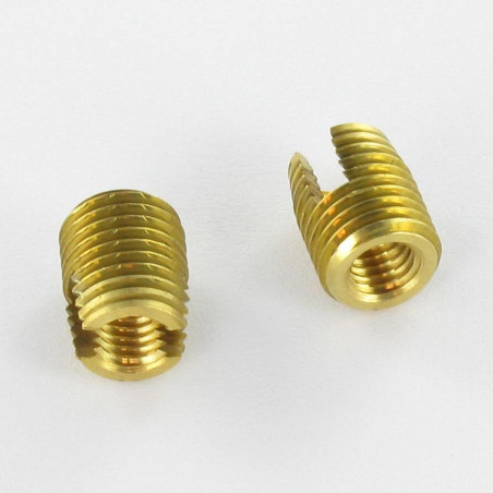 1 x Self Tapping Insert Threaded SELF-TAP Brass SCT M 5