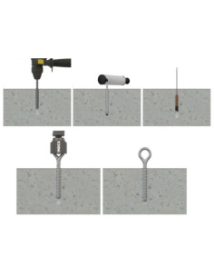 Piton Concrete 8X75 Zinc Plated 2