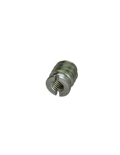 Self tapping insert for wood Zinc Plated M8 14X17