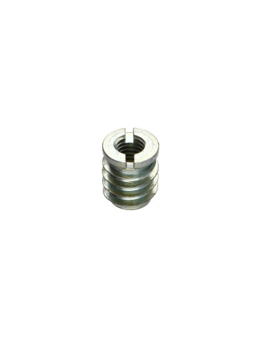 1 x Self tapping insert for wood Zinc Plated M8...