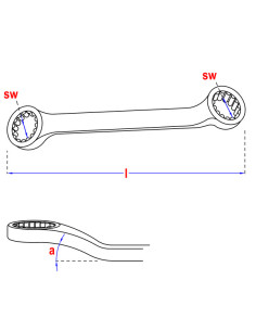 Polygonal spanner 27X29 2