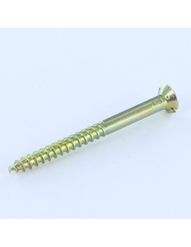 1 x Wood Screw Countersunk Head Slotted Hole...