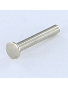 Rivet FORES Flat Head 3X21 Nickel Plated