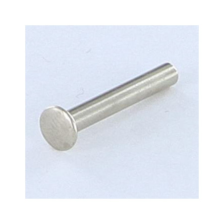 1 x Rivet FORES Flat Head 3X21 Nickel Plated