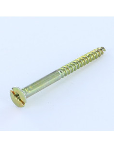 Wood Screw Countersunk Head Slotted Hole And Drill 6X60...
